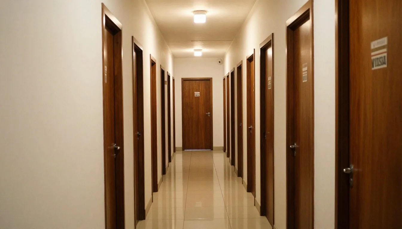 Bandeja con carpetas y ventana de atención
